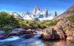 Mountain river patagonia Wallpapers | Pictures