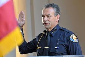 Pasadena Police Chief Phillip Sanchez, 55, served for 30 years with the Santa Monica Police Department, where he was the deputy chief of police before ... - chief-3