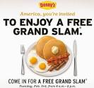 Denny's Free Grand Slam Breakfast: what you need to know