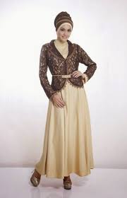 15 Contoh Model Baju Pesta Muslim Terbaru Tren