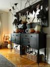 Halloween Dining Room Buffet - Console Decor {my faux 'mantle ...
