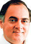 Minister Rajiv Gandhi