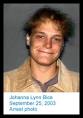 Johanna Lynn Bice was caring for Elvina Roloff February 7, 2001; ... - 2003-09-25-johanna-lynn-bice