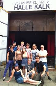 Auch in diesem Jahr war wieder eine Theatergruppe des GSG unter der Leitung von Elisabeth Scherl-Cordier zur Schultheaterwoche am Schauspiel Köln eingeladen ...