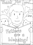 Father's Day Coloring Pages