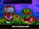 Infra-red Christmas Card