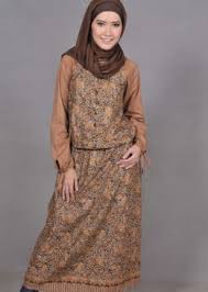 Beautiful Long Hair: Model Baju Batik Muslim Modern