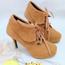 Jual Sepatu Boots Heels Wanita (Sepatu Heels, Sepatu Boots Wanita ...