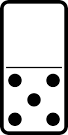 Domino Set 5 clip art - vector clip art online, royalty free ...