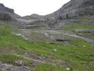 Nearing the lip of Coire Ghrunnda, the rock here has been scraped bare by - via Daymix