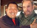 Fidel Castro visits Chavez at