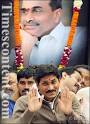 YS Jagan Mohan Reddy, former Congress MP sits in the backdrop of a portrait ... - YS%20Jagan%20Mohan%20Reddy