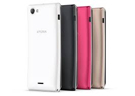 Sony Xperia J Gold \ White