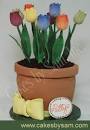 3D Flower Pot cake | Flickr - Photo Sharing!