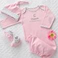 Personalized Baby Clothes Gift Set - Newborn Girl