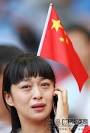 Woman Crying about Liu Xiang