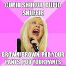 Wrong Lyrics Christina - cupid shuffle cupid shuffle brown brown