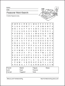 Passover coloring page