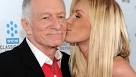 Hugh Hefner and Crystal Harris