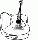 Music coloring page