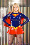 Photo - Bianca Beauchamp in Supergirl Cosplay - Bam! Kapow!