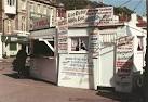 NZ8911 : Gypsy Lee Ester Alita Lee's booth on the fish quay Whitby - via Daymix