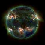 APOD: 2006 July 10 - Dark Sun Sizzling