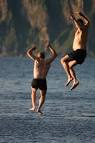 jump in water