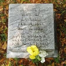 Ella Josephine Rouse Ellis (1861 - 1920) - Find A Grave Memorial - 34787570_127221358955