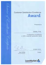 Daniel Pym Mortgage Broker Endorsements 2012. Posted on September 04, 2012 - Daniel-Pym-May-2012-Customer-Excellence-Award1