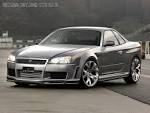 Nissan Skyline R34 GT-R. MotoBurg