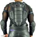 Motorcycle body armor jacket