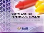 picture of Sistem Analisis Peperiksaan Sekolah SAPS SK RPR Jalan Astana images wallpaper