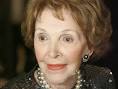 Former First Lady Nancy Reagan