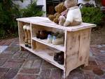 Wood Shoe Shelf Storage Bench Wooden Furniture by honeystreasures