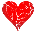 Cracked <b>heart</b>