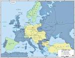 Map of Europe 1914