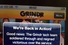 Grindr to a halt: Gay dating website crashes due to overuse within