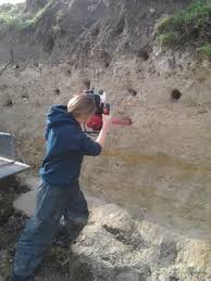 Drilling Sand Martin Holes - Kingfishers Bridge Project - 6260129
