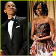 Barack &amp; Michelle Obama – White House Correspondents' Dinner 2012 ...