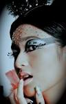 Makeup as a bird theme. Bird was my them this time