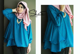 Model Busana Muslim Atasan yang Modis - nibinebu.com