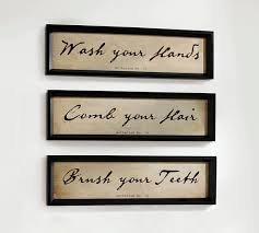 Bathroom Wall Art, Set of 3 | Pottery Barn