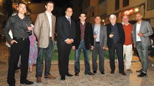 At Tas-Sienja opening, from left, Michael Delicata, Georges Meekers, Jean Pierre Abela, Mario Delicata, Carmel Camilleri, Bill Hermitage, John Cassar and ... - food-drink_07_temp-1339422654-4fd5f7be-620x348