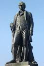Robert Burns in George Square - via Daymix