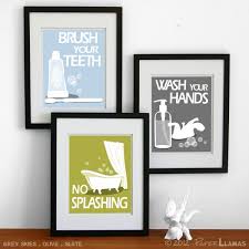 Wall art for bathroom decor | 2016 Bathroom Ideas & Designs