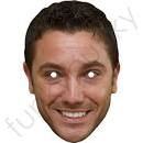 Gino DAcampo Chef Mask - Personalised and Celebrity Masks With.