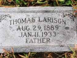 Thomas Larison (1889 - 1933) - Find A Grave Memorial - 24890955_126171317632