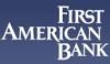 First American Bank. Follow Us