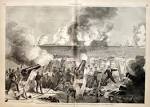 First Shot of the Civil War fired at Fort Sumter in Charleston SC